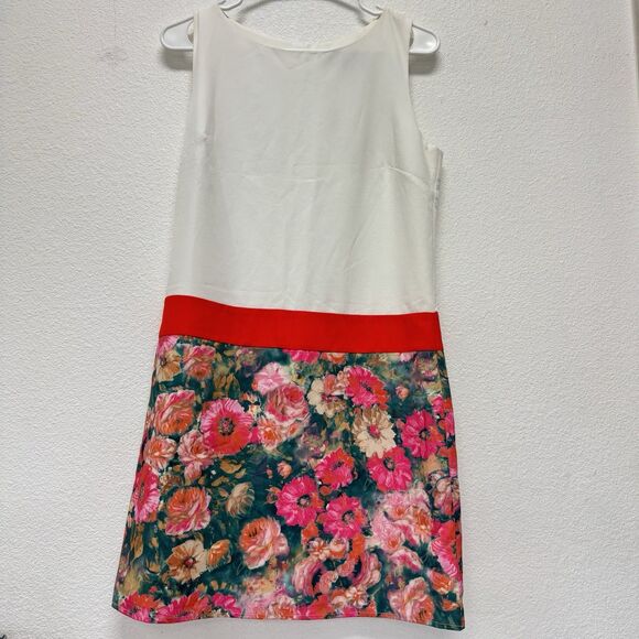 Anthropologie Sunday in Brooklyn Floral Sleeveless Sheath Dress Size Small - Picture 2 of 7